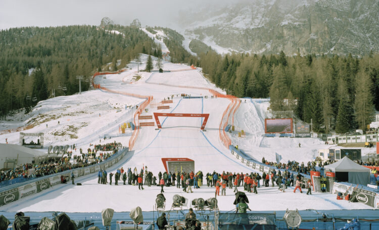 Pagine 70-71: Coppa del Mondo Femminile di Sci Alpino, Area di arrivo, località Rumerlo, Tofane, 2019
