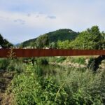 Passerella sul Vedeggio, Lugano (CH), progetto strutturale di Cristina Zanini