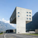 Centrale d’esercizio Alptransit di Pollegio, progetto strutturale di Cristina Zanini