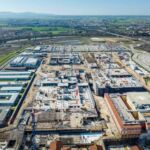 Ospedale Cisanello di Pisa, il cantiere, 2023 (foto Nicola Gronchi)