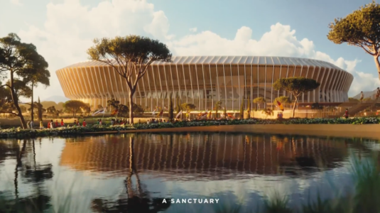Populous, nuovo stadio di calcio della A.S. Roma, Roma