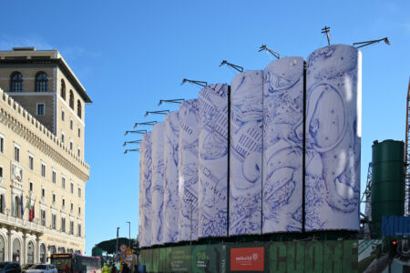 Murales Stazione Venezia, Costellazioni di Roma, Roma